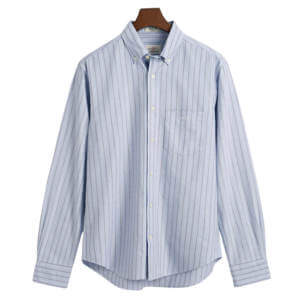 GANT Regular Fit Striped Classic Oxford Shirt